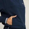 Sudadera halfzip Wilson Navy Davenport Woven Women Popover