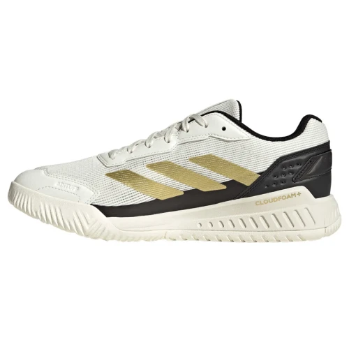 Zapatillas De Padel Adidas Courtquick 2026 Blanco Dorado