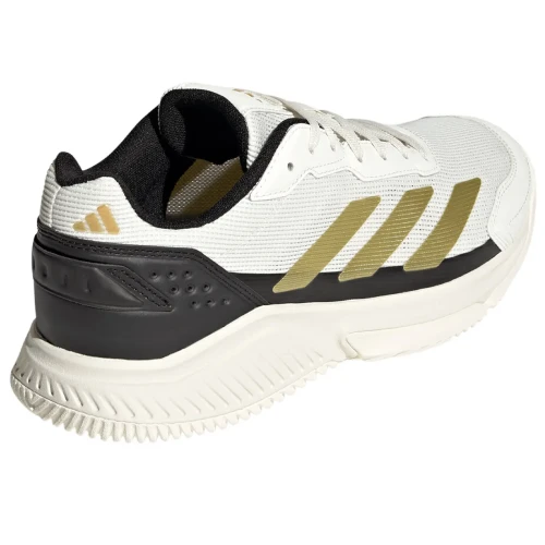 Zapatillas De Padel Adidas Courtquick 2026 Blanco Dorado