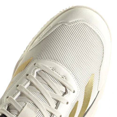Zapatillas De Padel Adidas Courtquick 2026 Blanco Dorado