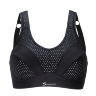 SWEGMARK Incredible Sports Bra Black/White cerna