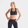 SWEGMARK Incredible Sports Bra Black/White cerna