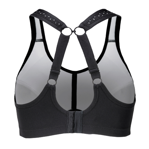 SWEGMARK Incredible Sports Bra Black/White cerna