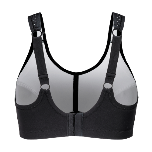 SWEGMARK Incredible Sports Bra Black/White cerna