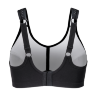 SWEGMARK Incredible Sports Bra Black/White cerna