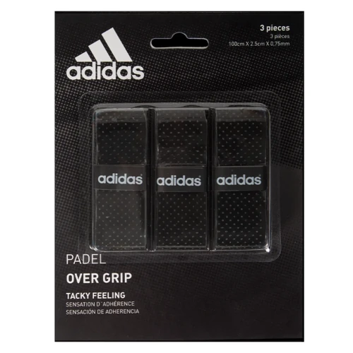 Overgrip Set De 3 Adidas Padel Negro