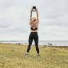 SWEGMARK Movement Sports Bra Black cerna