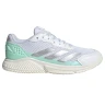 Zapatillas De Padel Adidas Courtquick Mujer 2026 Blanco Celeste