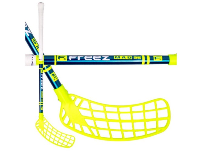 Клюшка для флорбола Freez MAD 35 BLUE-YELLOW MB