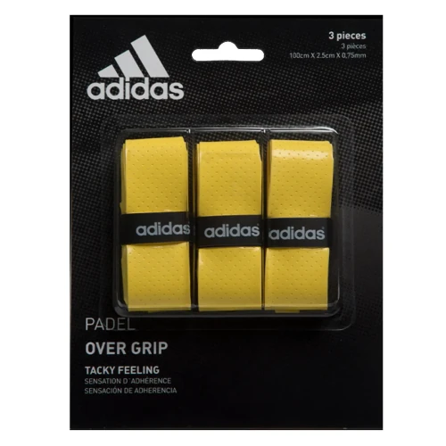Overgrip Set De 3 Adidas Padel Amarillo