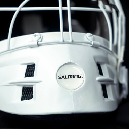 Шлем вратарский SALMING Phoenix Elite Helmet White Shiny
