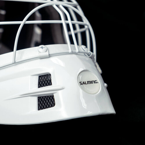 Шлем вратарский SALMING Phoenix Elite Helmet White Shiny