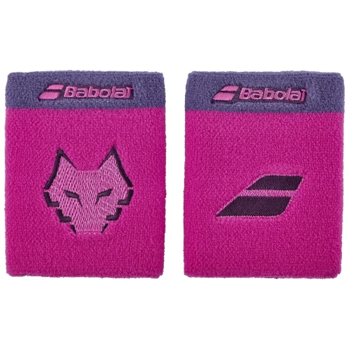 Muñequeras BABOLAT Juan Lebron Terry Jumbo Padel Rosa