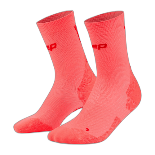 Носки компрессионные CEP Ultralight 4.0 Men Neon coral / red