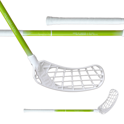 Клюшка для флорбола SALMING Quest2 Mid Mini stick 35 White/Green