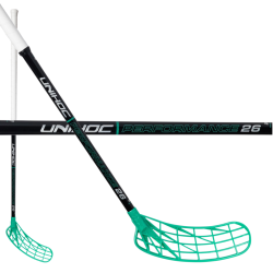 Клюшка для флорбола Unihoc UNILITE PERFORMANCE MID FL 26 TURQUOISE