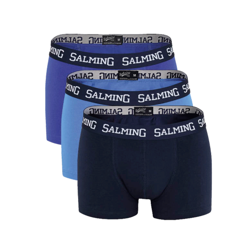 SALMING Abisko Boxer 3-pack Navy Blue/Blue mix barev