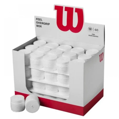Caja Wilson Pro Overgrip Perfored 60 unidades