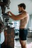 SALMING 2-Pack Cotton Boxer Black cerna