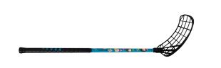 Клюшка для флорбола Zone Zuperhero 35 Thin Black + мяч