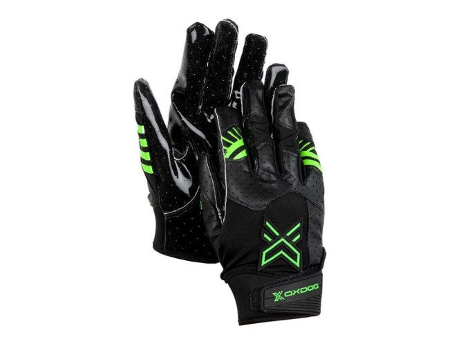 Перчатки вратарские Oxdog X2 SILICON SR Black/green