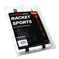 Overgrip NOX Padel PRO Blister 12 Pcs Blanco