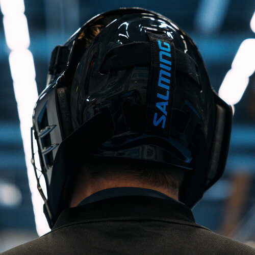 Шлем вратарский SALMING Phoenix Elite Helmet Black Shiny