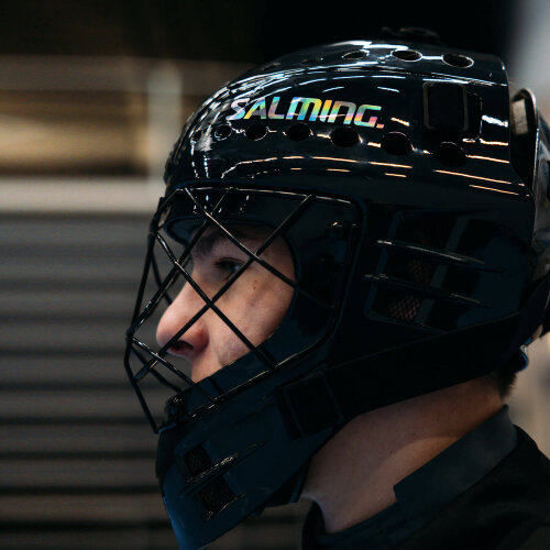 Шлем вратарский SALMING Phoenix Elite Helmet Black Shiny