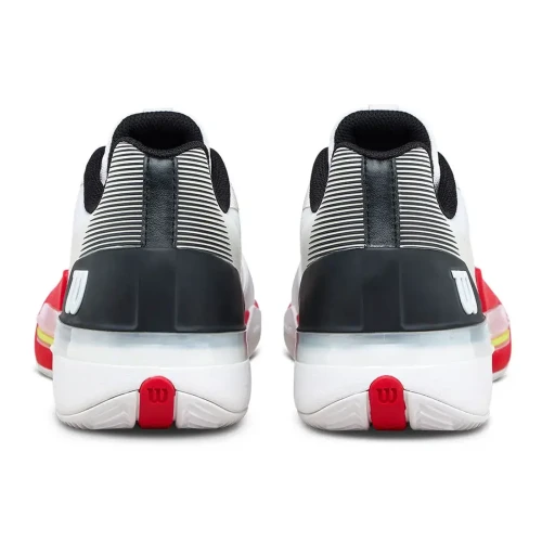 Zapatillas De Pádel Wilson Rush Tour 5 White Red hombre