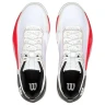 Zapatillas De Pádel Wilson Rush Tour 5 White Red hombre