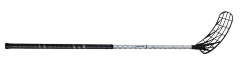 Клюшка для флорбола Unihoc Unilite Carbskin Titan 29 Slim Silver