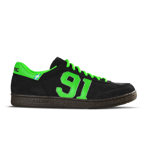 SALMING NinetyOne Black/Green cerna