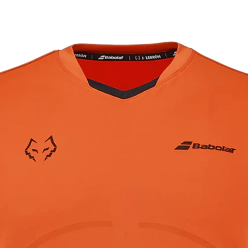 Camiseta Babolat Réplica Juan Lebrón Padel 2026 Naranja