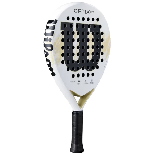Pala Padel Wilson Optix V2 Lite Blanco 2026
