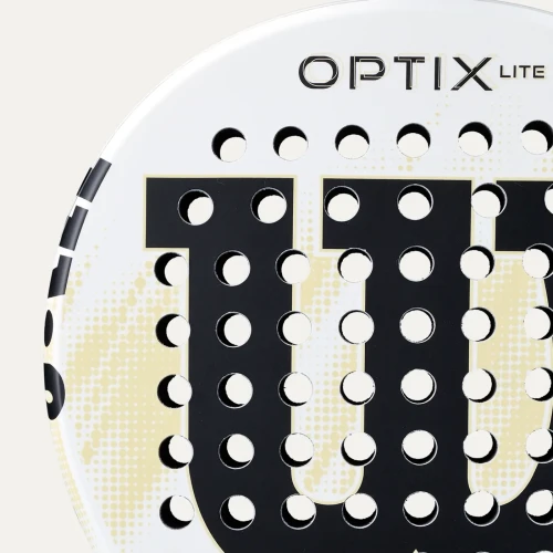Pala Padel Wilson Optix V2 Lite Blanco 2026