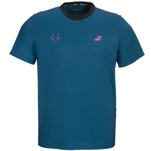 Camiseta BABOLAT Crew Neck Juan Lebron Azul