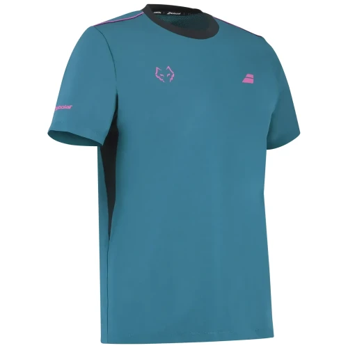 Camiseta BABOLAT Crew Neck Juan Lebron Azul