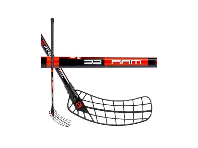 Клюшка для флорбола Freez RAM 32 BLACK-RED MB