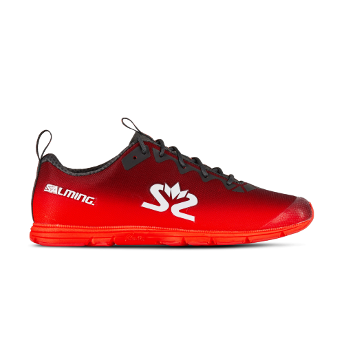 Кроссовки SALMING Race 7 Shoe Women Forged Iron/Poppy Red