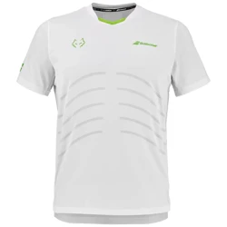 Camiseta Babolat Réplica Juan Lebrón Padel 2026 Blanca