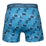 SALMING 3-Pack Cotton Boxer Pixel Blue / Mix modra