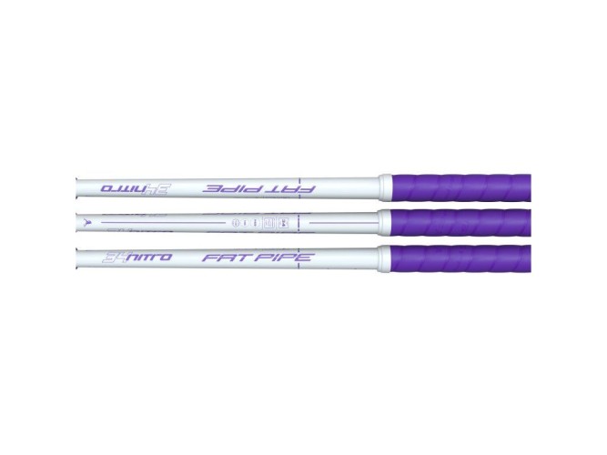 Клюшка для флорбола Fat Pipe NITRO 34 WHITE/PURPLE
