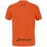 Camiseta Babolat Crew Neck Tee Padel Juan Lebrón Orange
