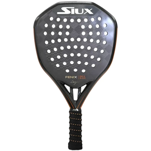 Pala Padel SIUX Fenix Pro 5 Black Leo Augsburger