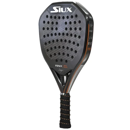 Pala Padel SIUX Fenix Pro 5 Black Leo Augsburger