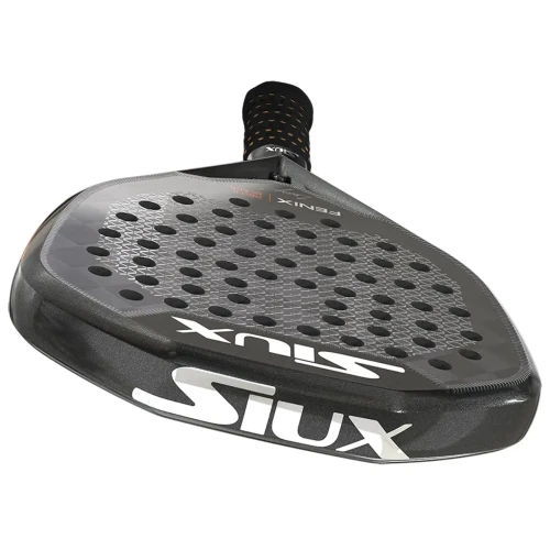 Pala Padel SIUX Fenix Pro 5 Black Leo Augsburger