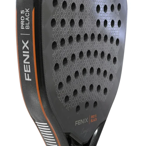 Pala Padel SIUX Fenix Pro 5 Black Leo Augsburger