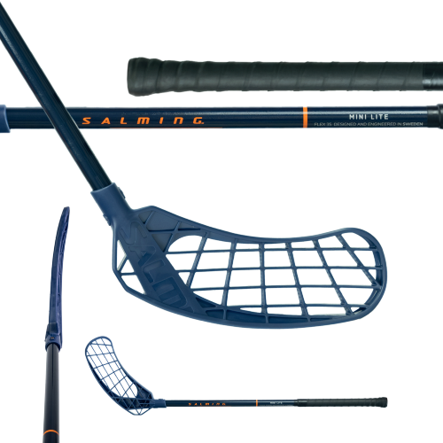Клюшка для флорбола SALMING Quest2 Mid Minilite 35 Navy/Nectarine