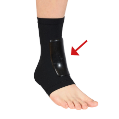 ORTEMA X-foot FRONT black
