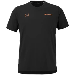 Camiseta Babolat Crew Neck Tee Padel Juan Lebrón Padel Negra
